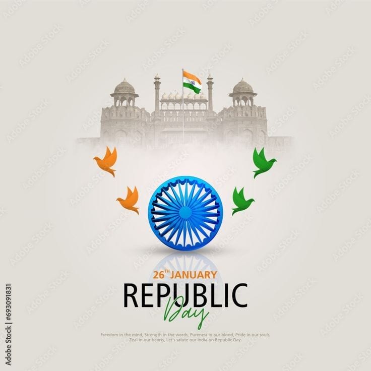 26 January Happy Republic Day