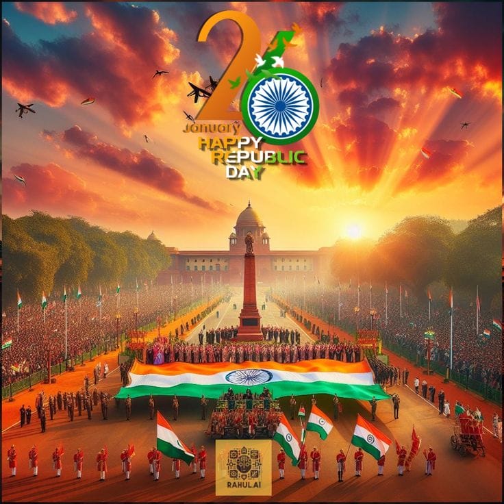 75th Republic Day Images