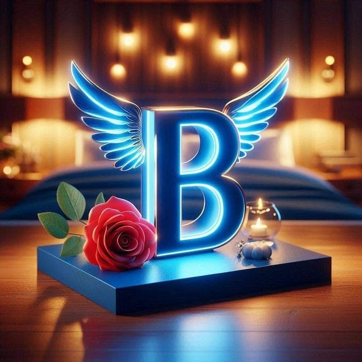 B Name DP for Instagram
