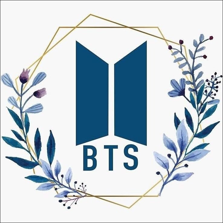 BTS Logo Purple