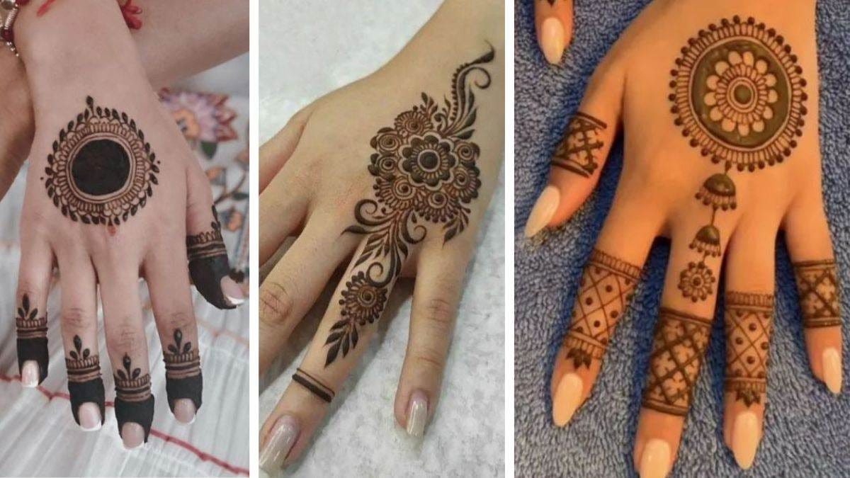Back Hand Mehndi Design