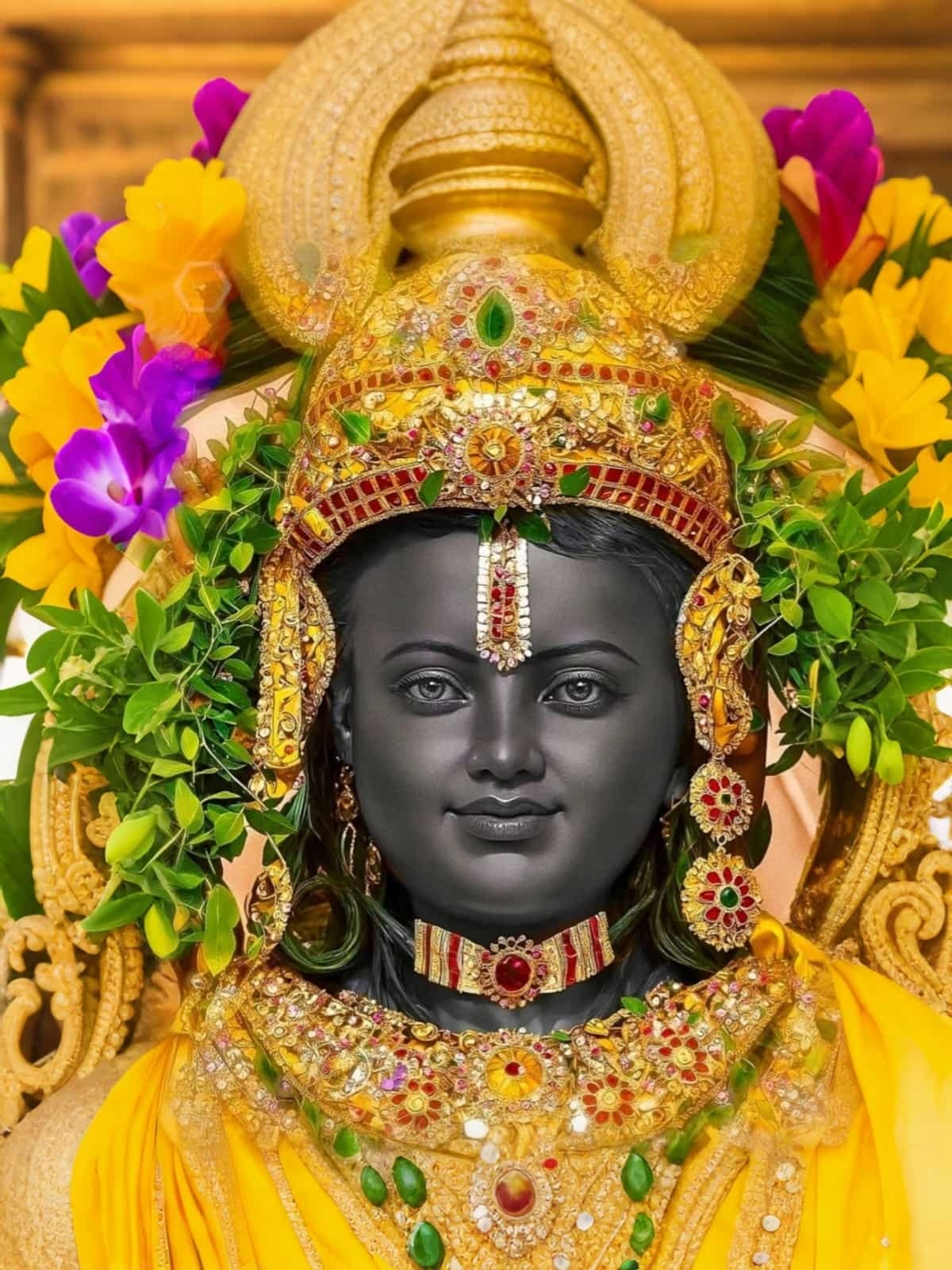 Background Full Hd Ram Mandir Hd Wallpaper