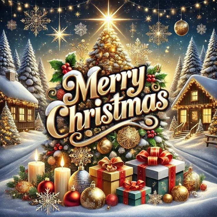 Beautiful Merry Christmas