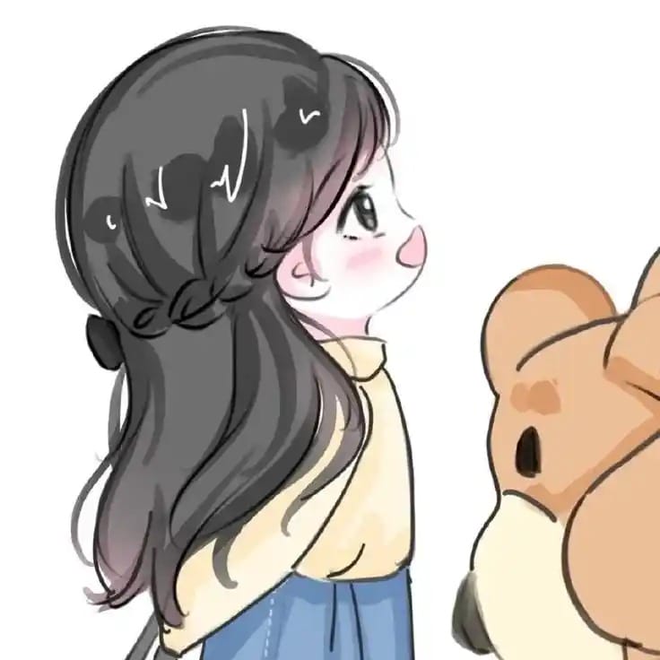 Cartoon Dp Of Girl