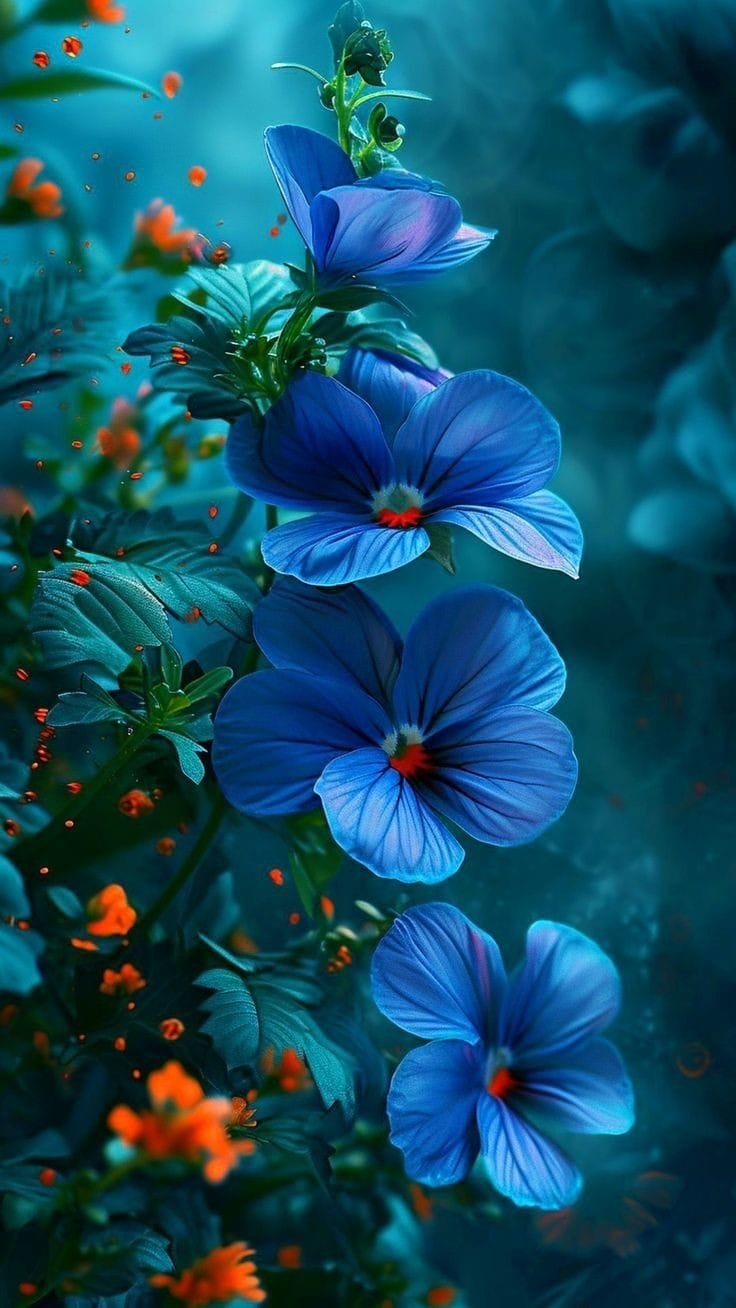 Colorful Flowers DP Pic