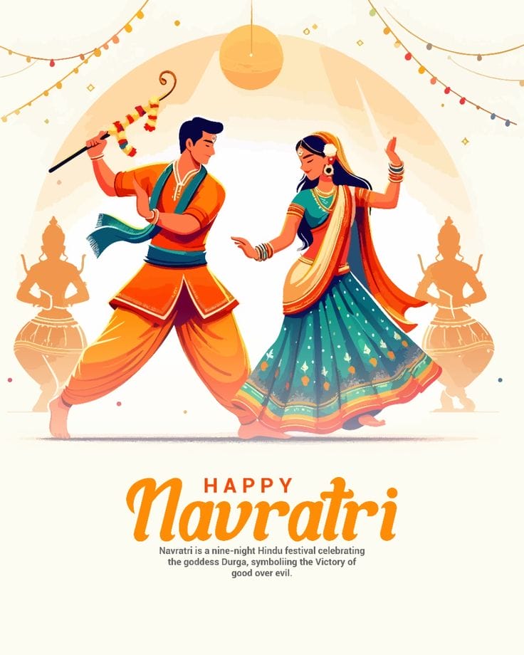 Creative Navratri Wishes