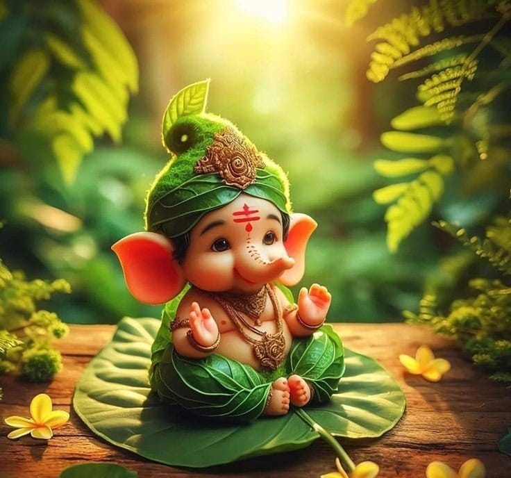 Cute Ganpati Photo