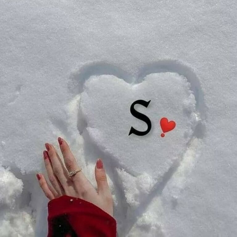 Cute S Letter Dp