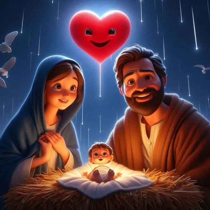 Daughter Jesus with Child Image