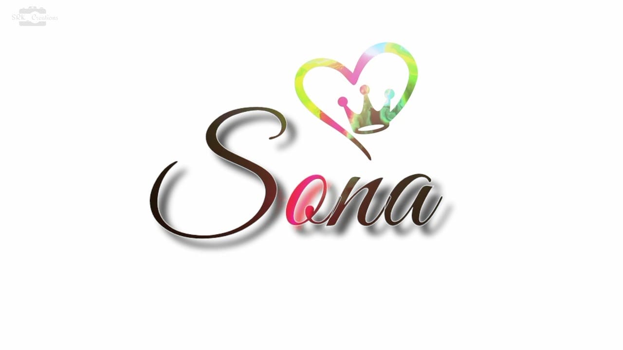Design Sona Name Image