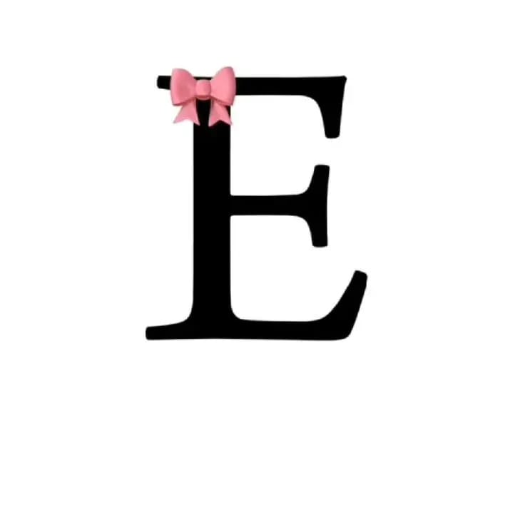 E Letter Images