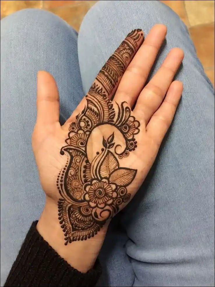 Full Hand Mehnd Design