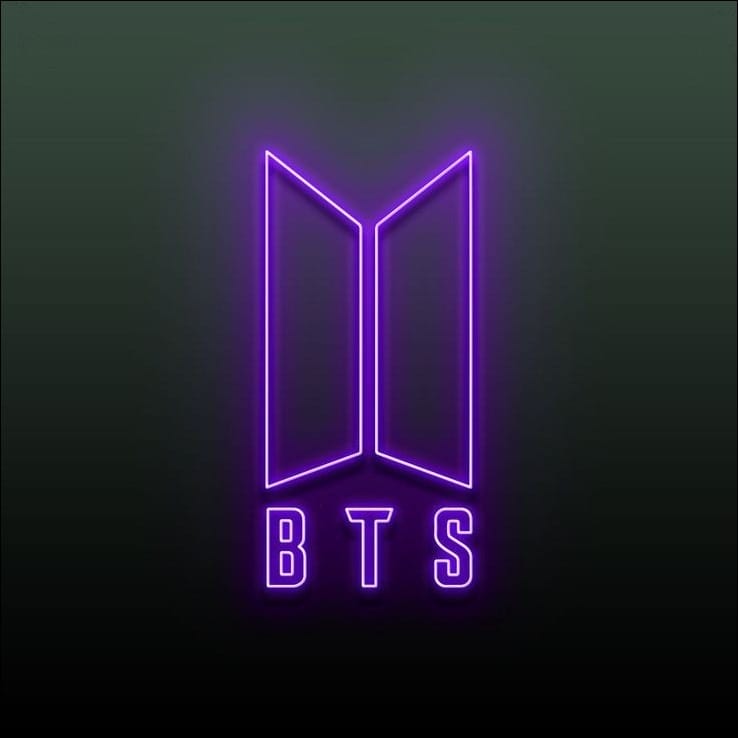 Galaxy BTS Logo Wallpaper