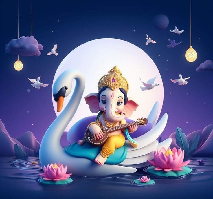 Ganpati 4K HD Wallpaper