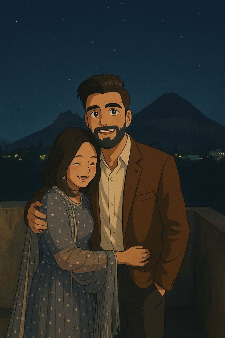 Ghibli Couple Phot HD