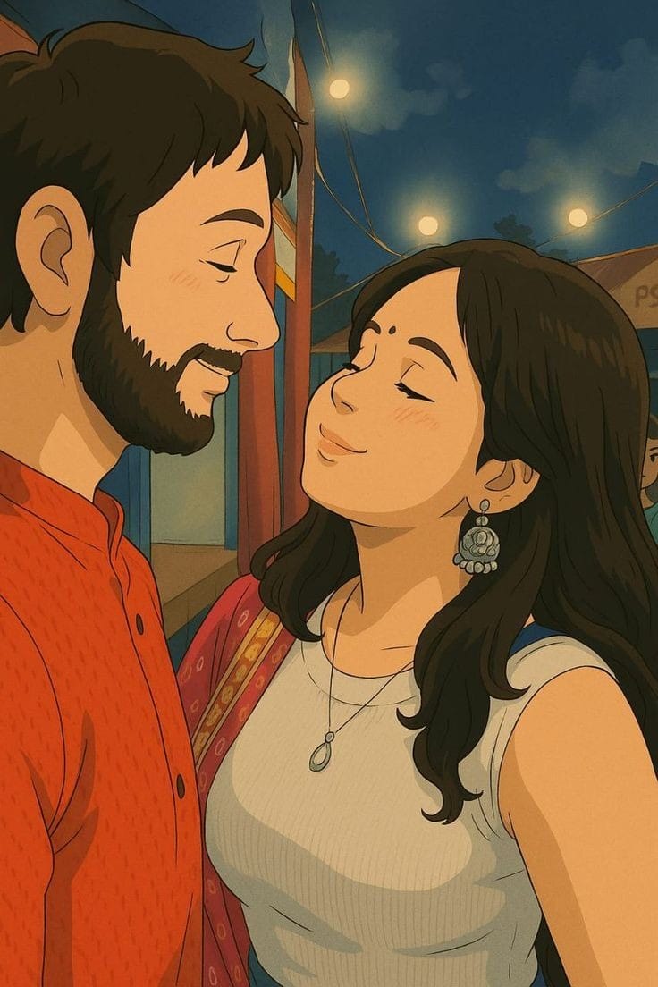 Ghibli Couple Pic HD