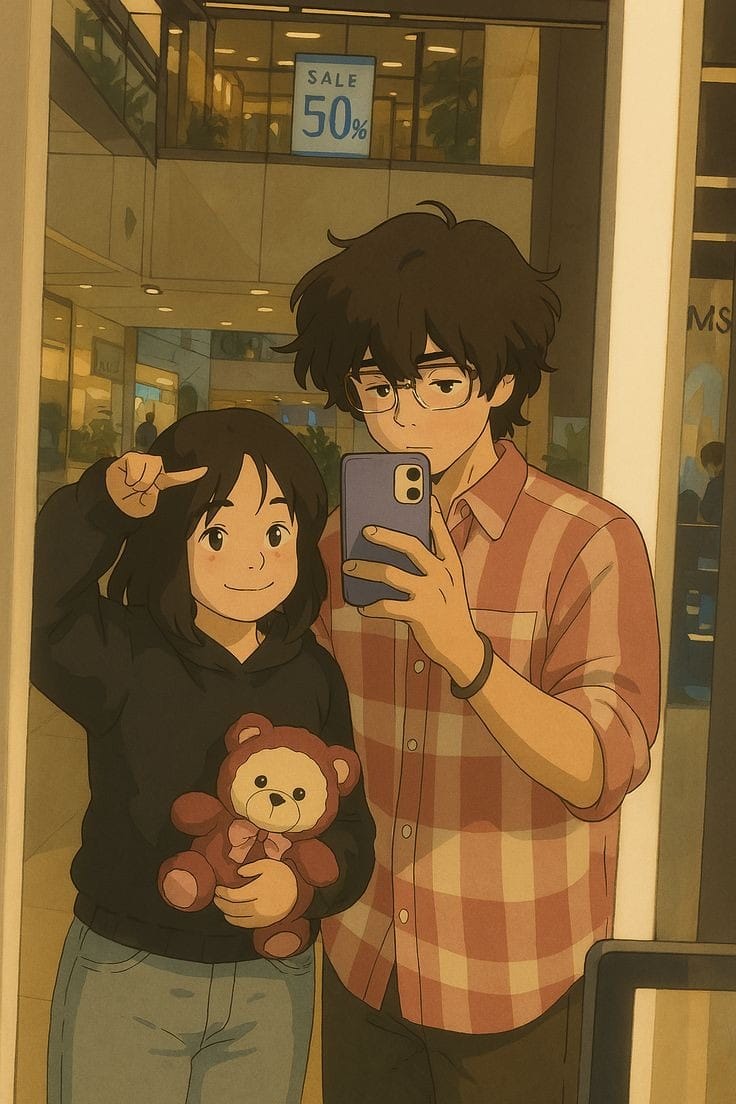 Ghibli Style DP For Instagram