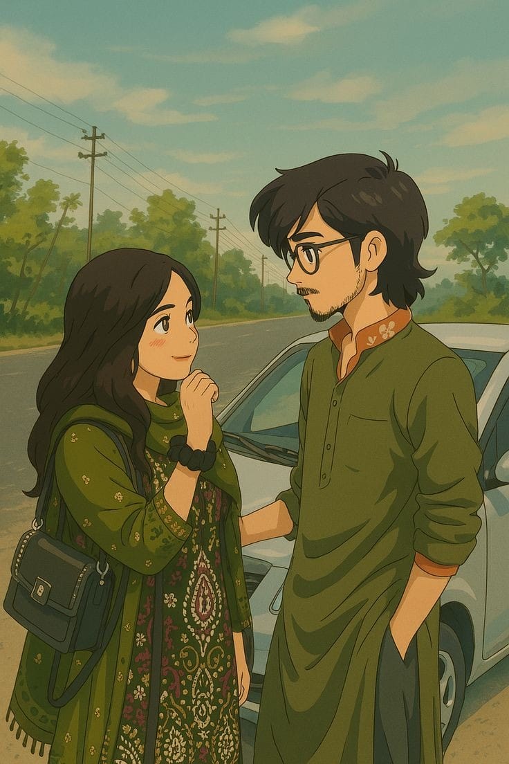 Ghibli couple Images