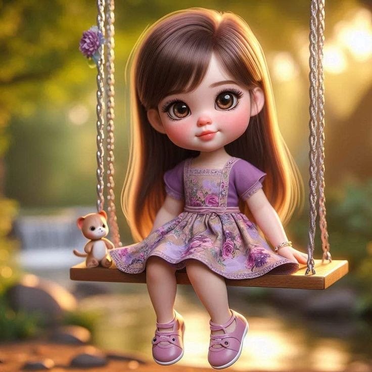Girl Cute Doll Dp