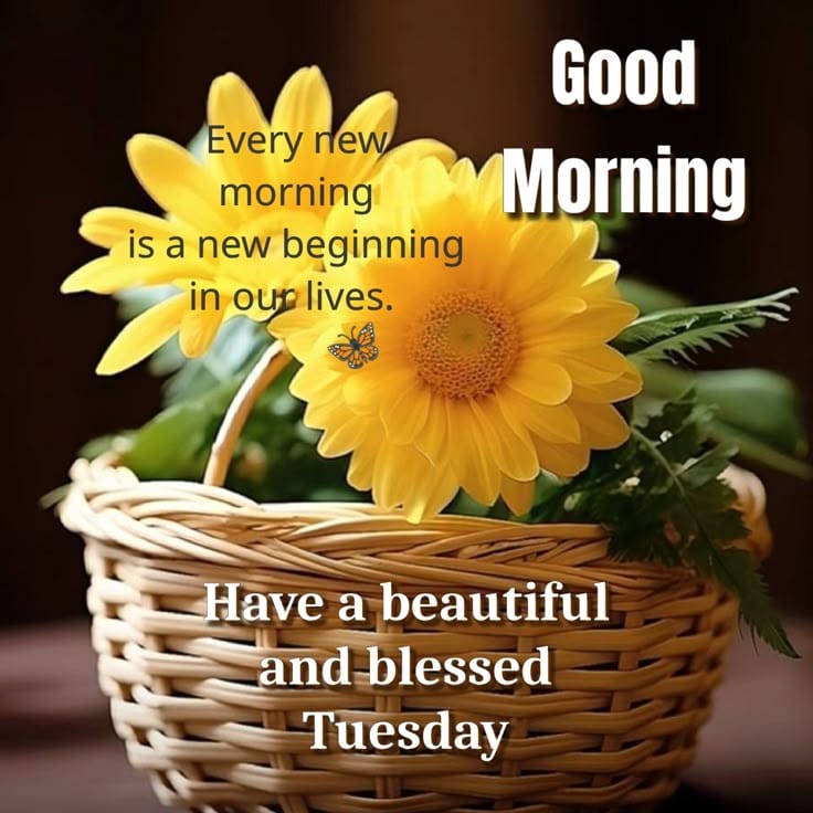 Good Morning Happy Tuesday