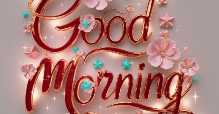 Good Morning Images With Flowers