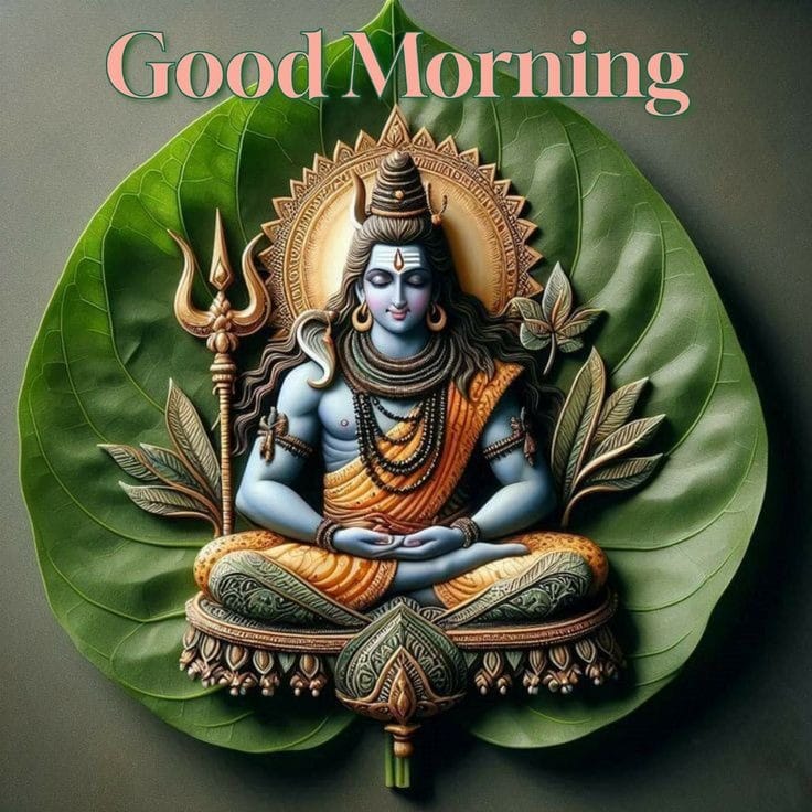 Good Morning Lord Shiva Blessings