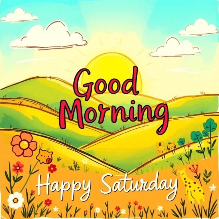 Good Morning Saturday Blessings