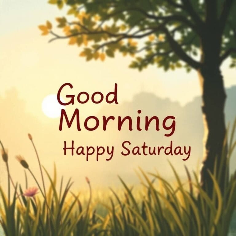 Good Morning Saturday Images