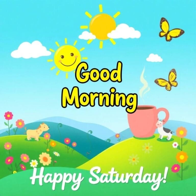 Good Morning Saturday Wishes
