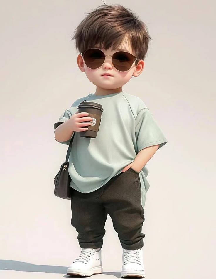 Hair Cartoon Boy DP