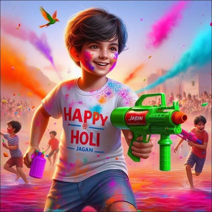 Happy Holi Dp