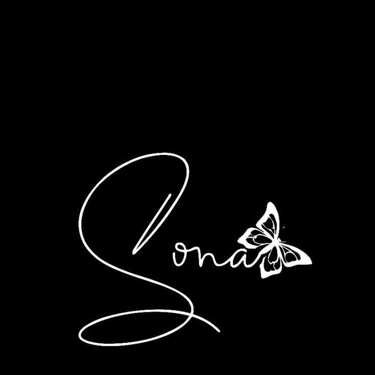 I Love You Sona Name Image