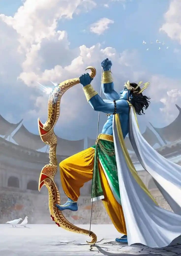 Jai Shree Ram Wallpaper 4k