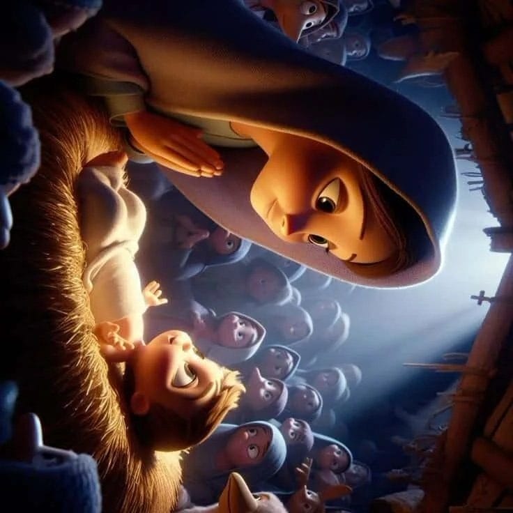 Jesus Image with Child