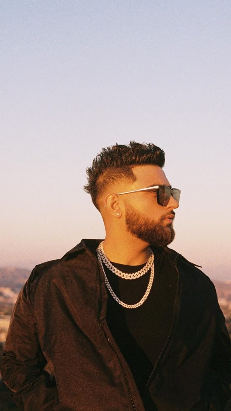 Karan Aujla Hairstyle