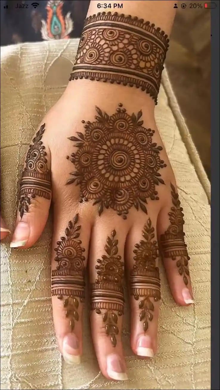 Mandala Mehndi Design Images