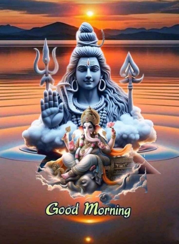 Monday Good Morning Images with God Shiva
