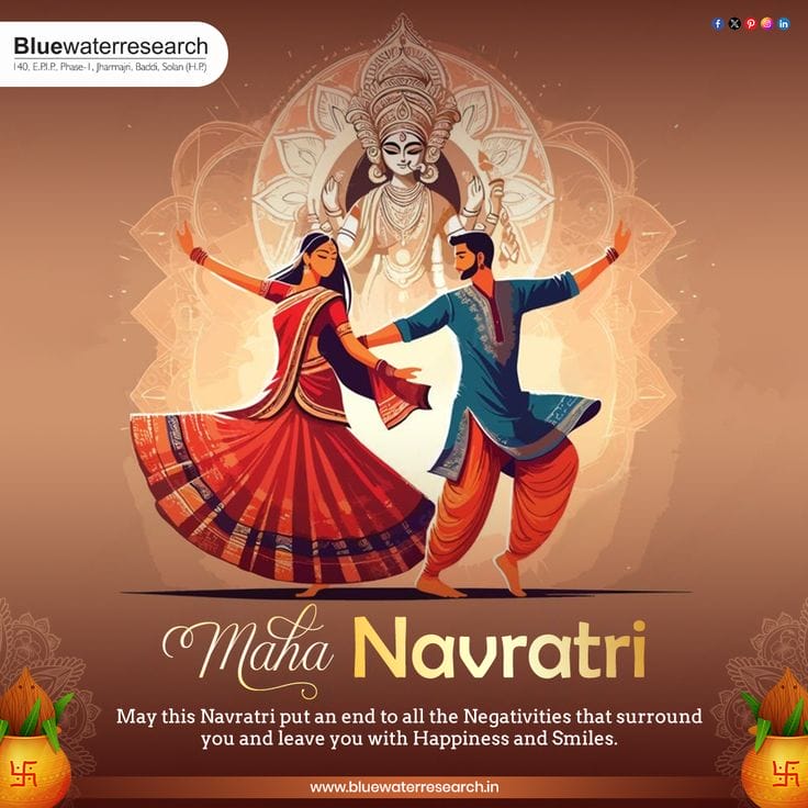 Navratri ki Hardik Shubhkamnaye Poster