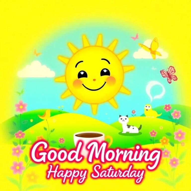 Positive Good Morning Saturday