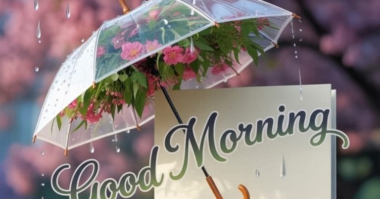 Rainy Good Morning Images