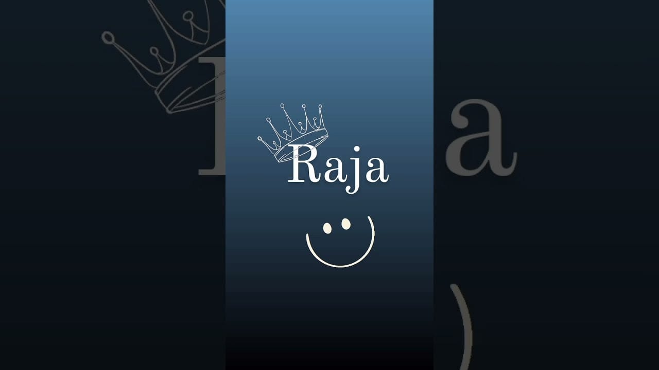 Raja Name Pic