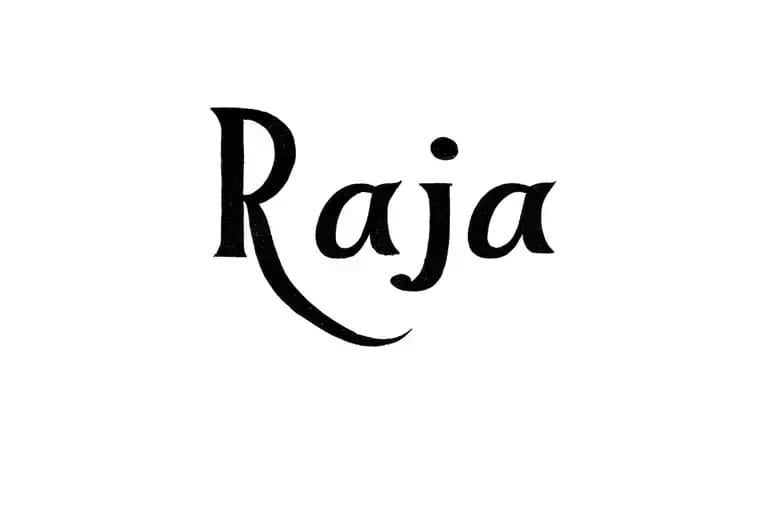 Raja Name Wallpaper