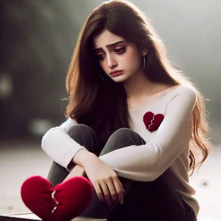 Sad Girl Crying Dp