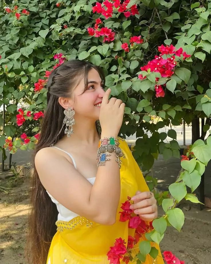 Saree Girl Pic