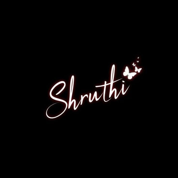 Shruti Name DP Pic Boy