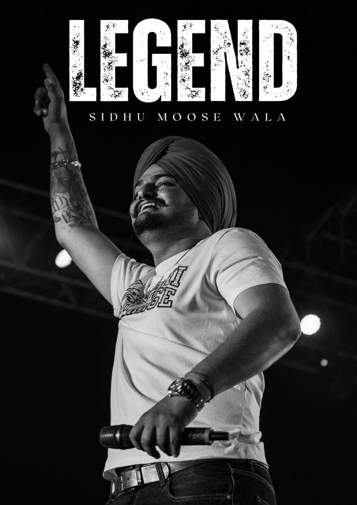 Sidhu Moose Wala Pic with Car