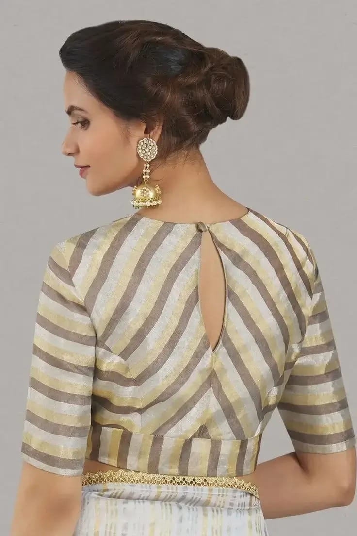 Silk Blouse Stitching Designs