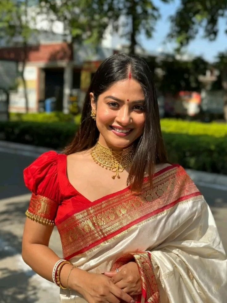 Silk Saree Blouse Design Front and Back
