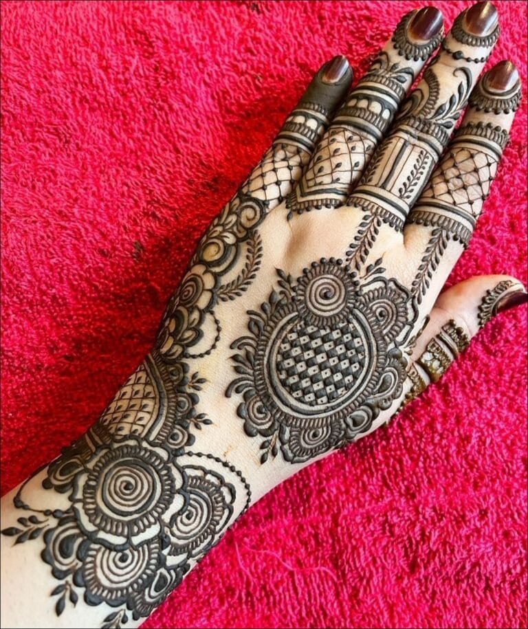 Simple henna designs