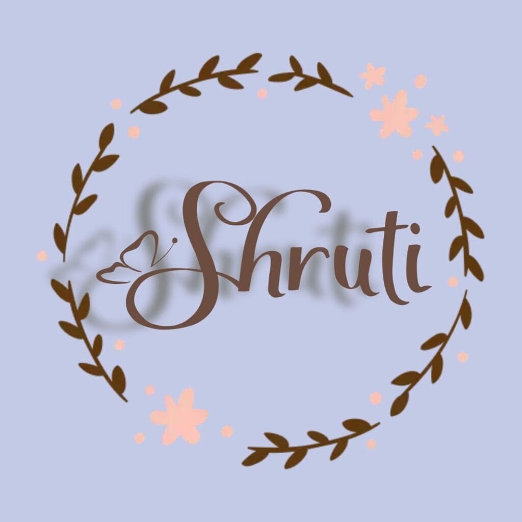 Stylish Shruti Name